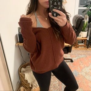 Off the Shoulder Sweater